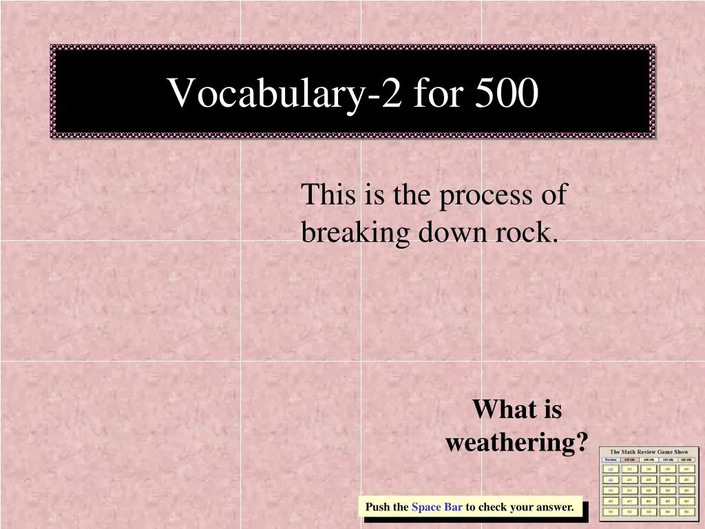 vocabulary 2 for 500