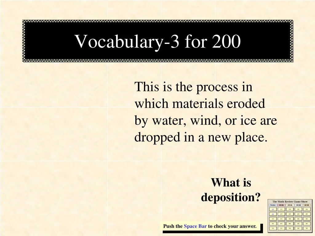 vocabulary 3 for 200