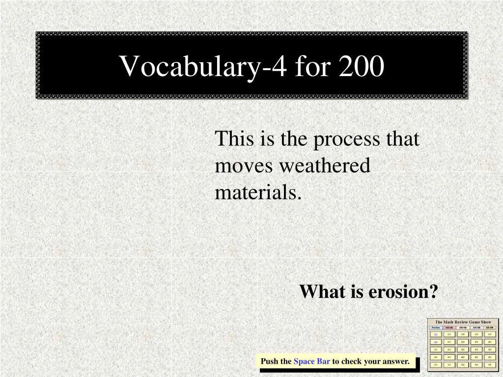 vocabulary 4 for 200