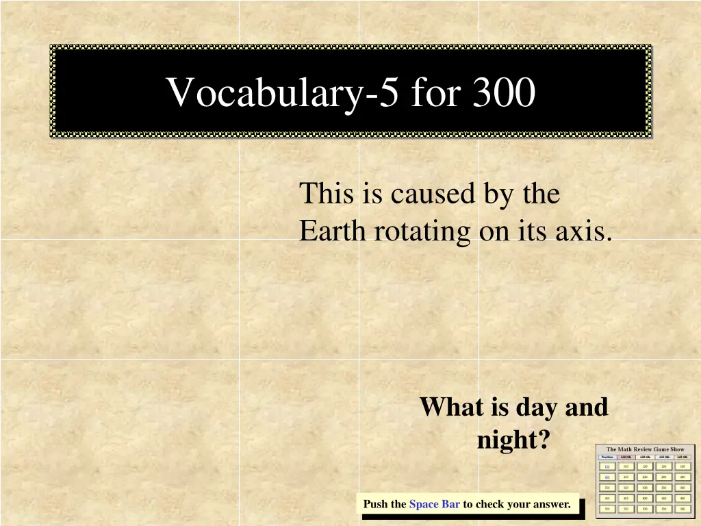 vocabulary 5 for 300