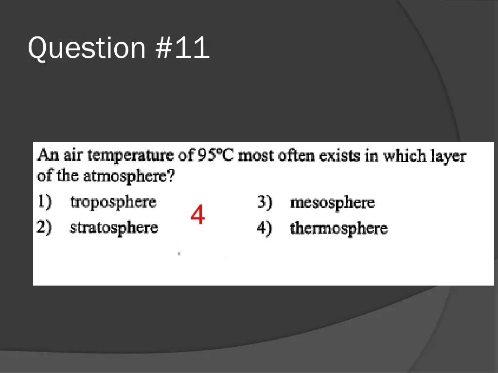 question 11