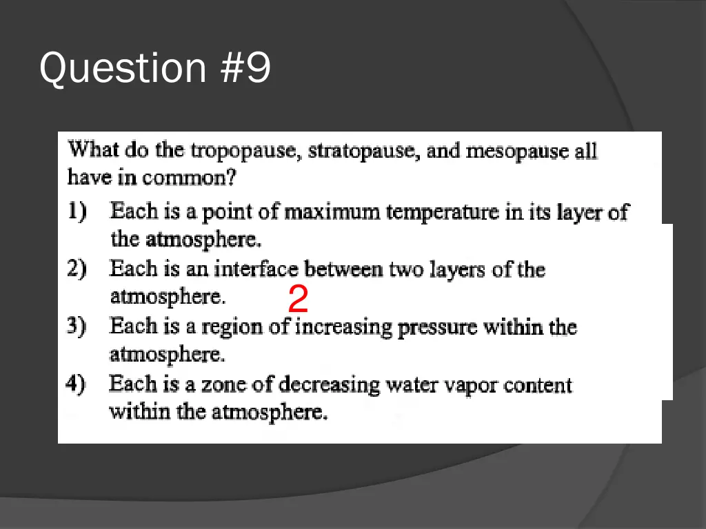 question 9