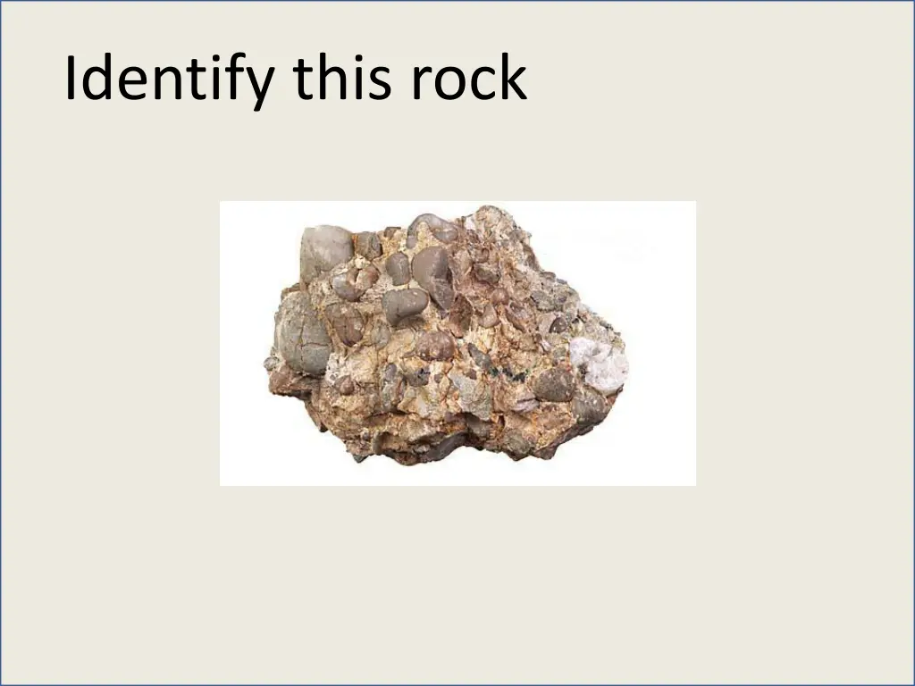 identify this rock