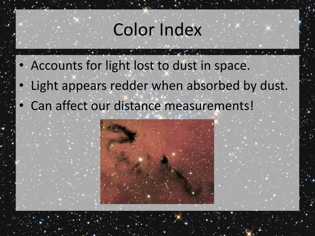 color index