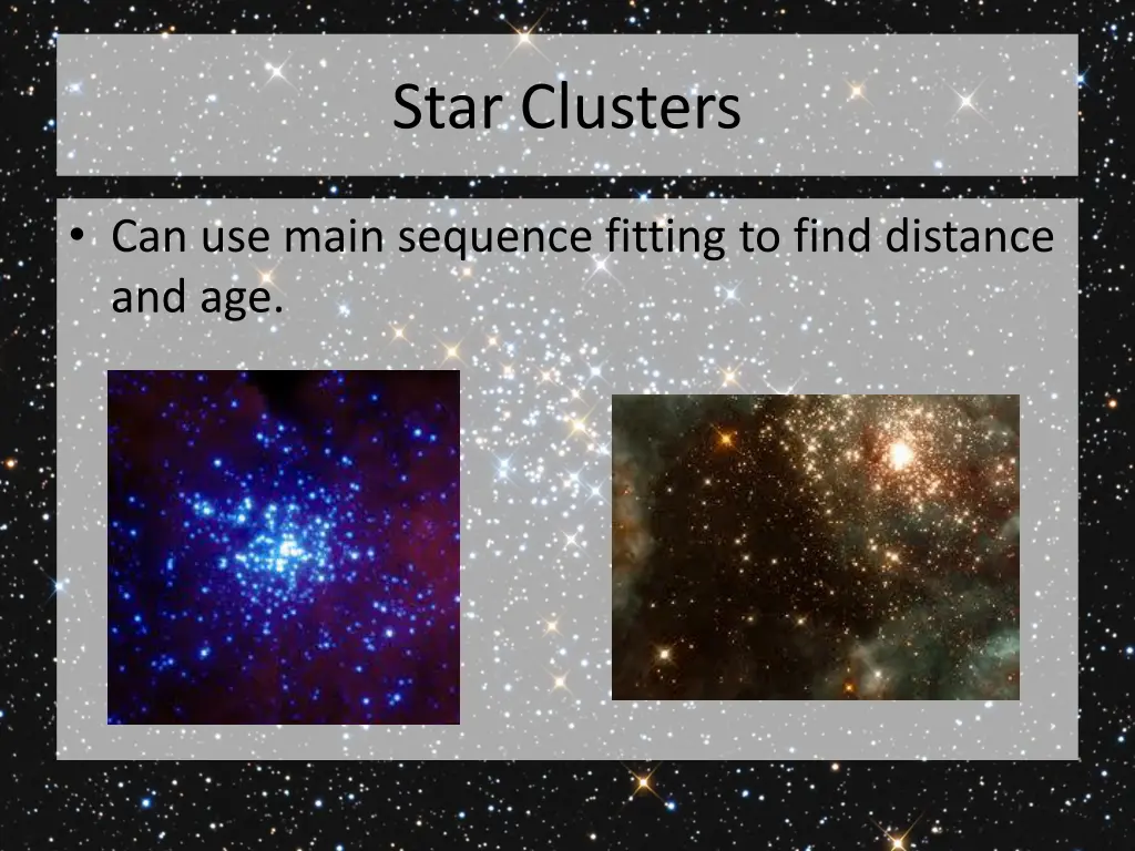 star clusters