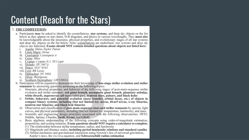 content reach for the stars
