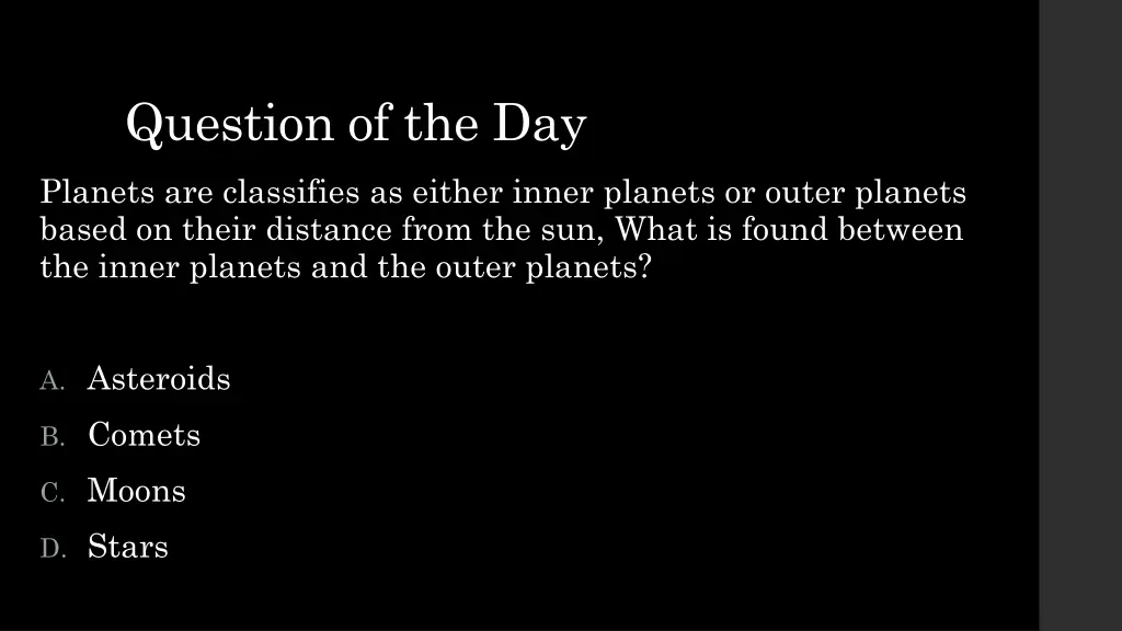 question of the day 2