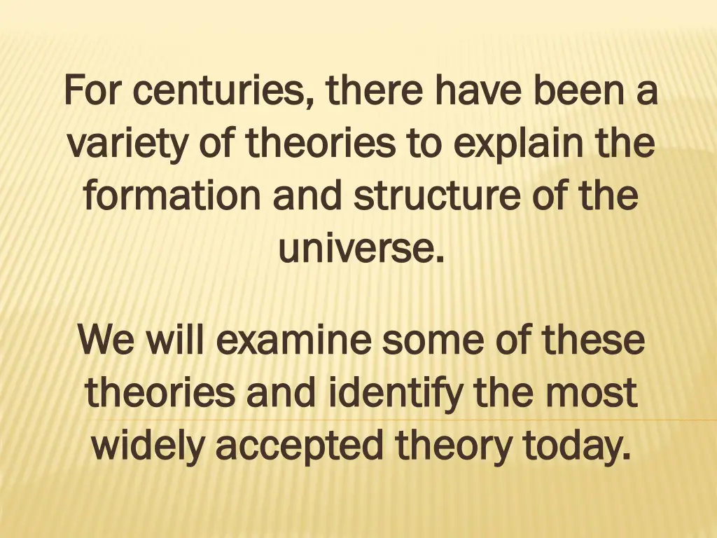 for centuries there have been a for centuries