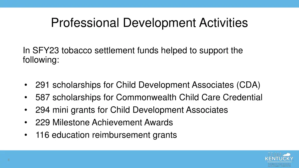 professional development activities