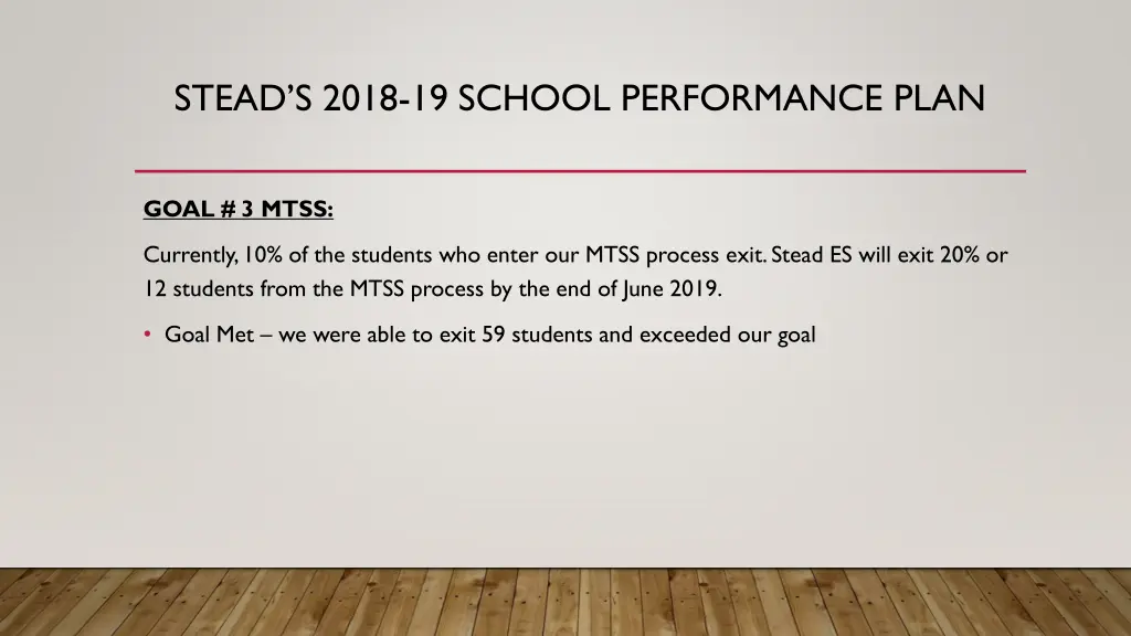 stead s 2018 19 school performance plan 1