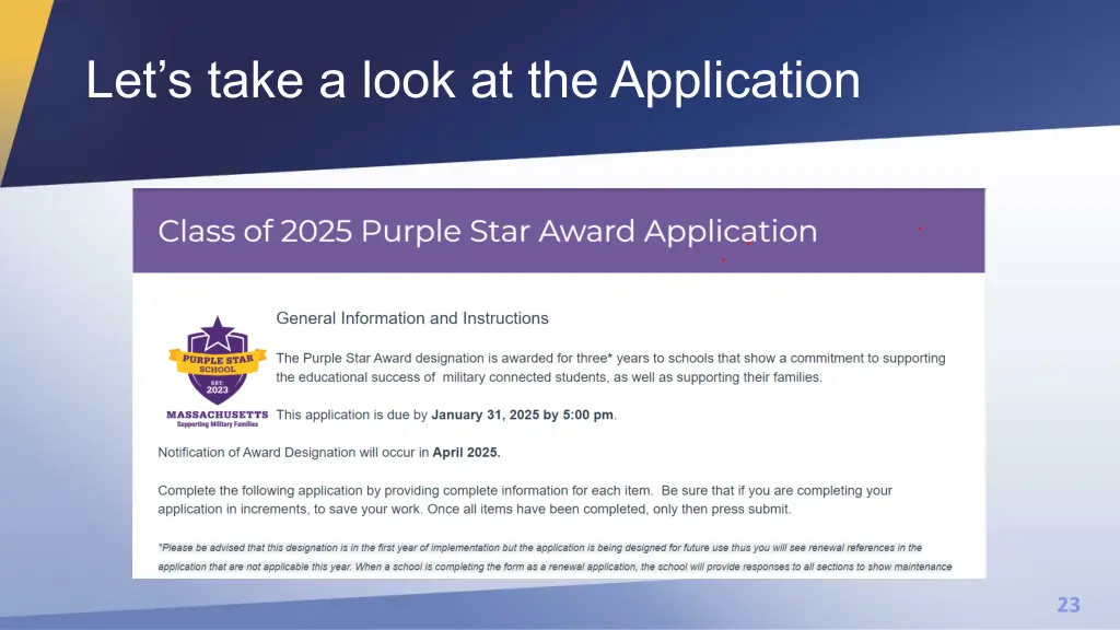 let s take a look at the application