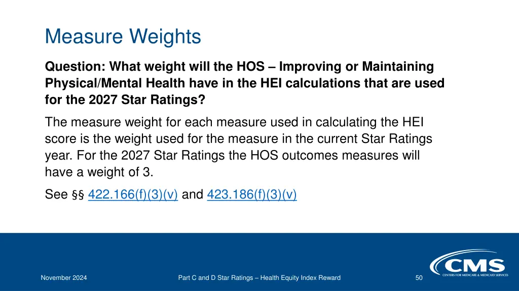 measure weights