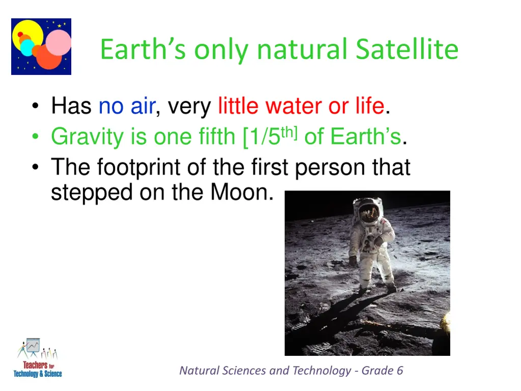 earth s only natural satellite