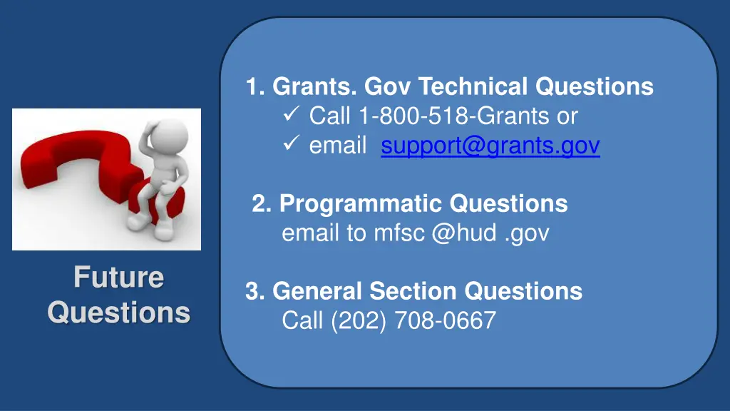 1 grants gov technical questions call