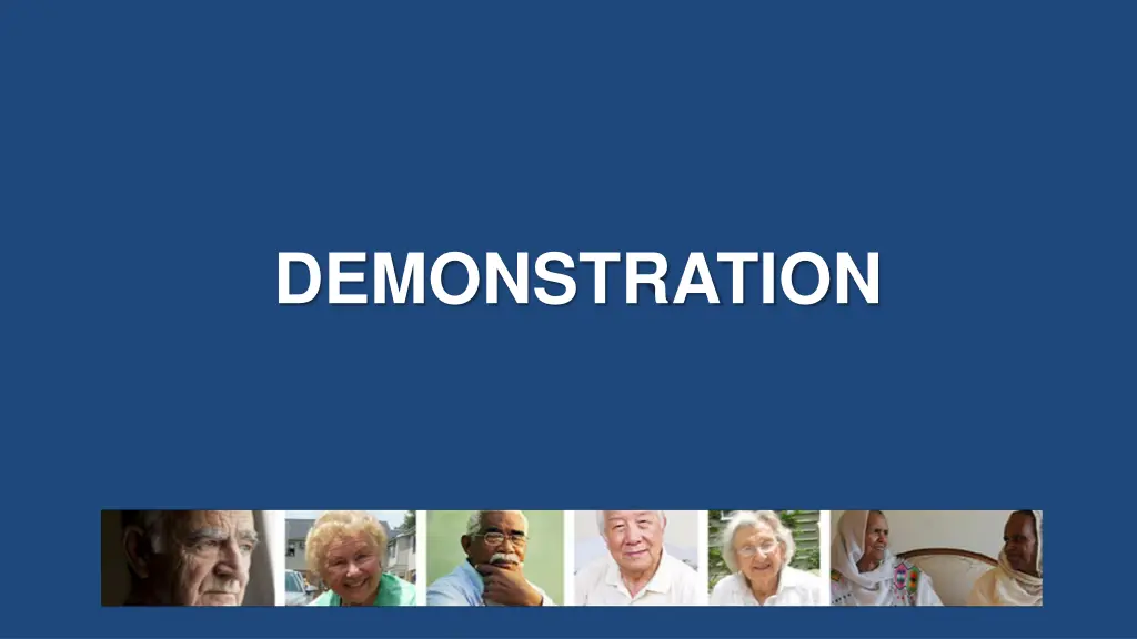 demonstration