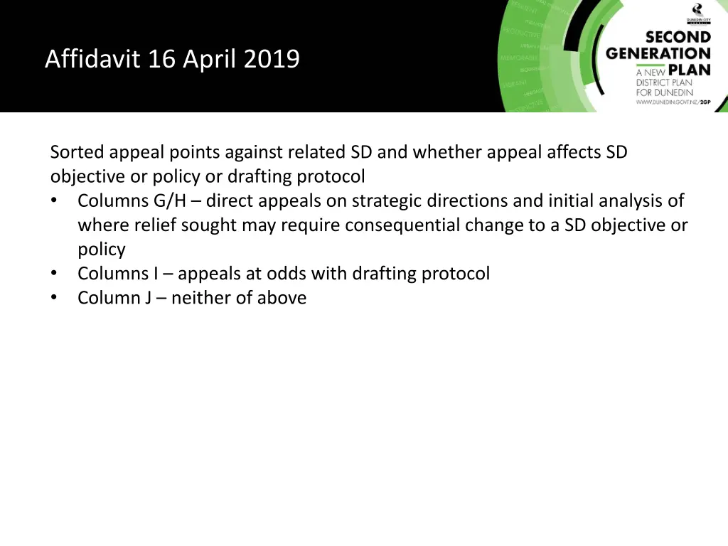 affidavit 16 april 2019 2
