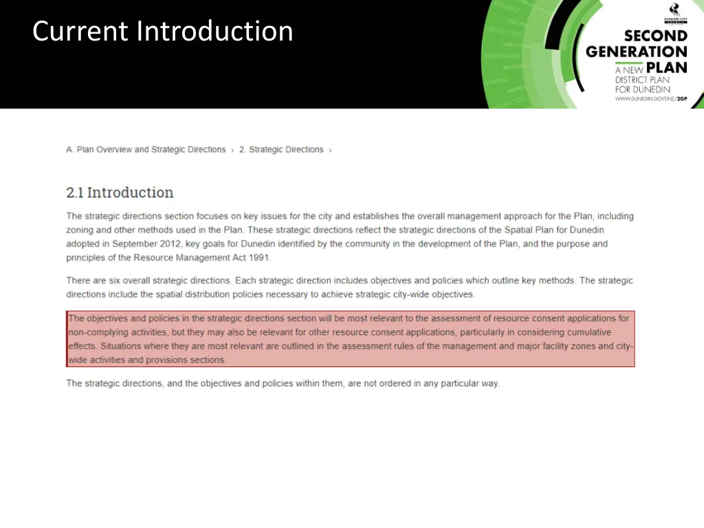 current introduction