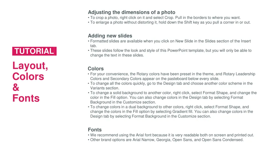 adjusting the dimensions of a photo to crop