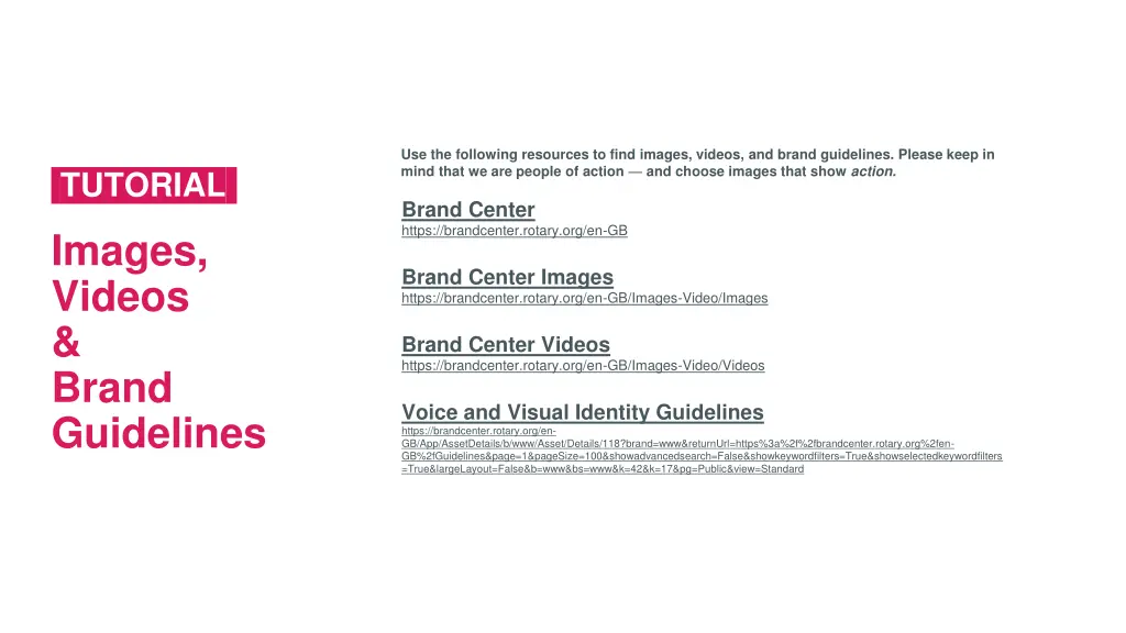 use the following resources to find images videos
