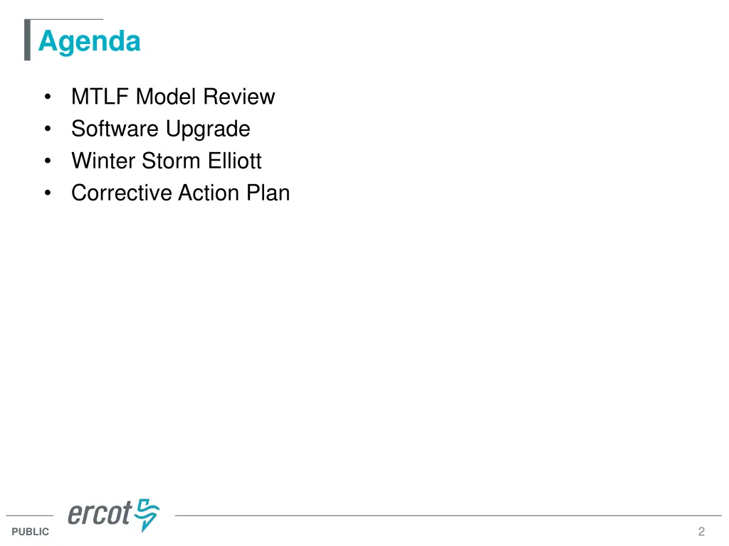 agenda