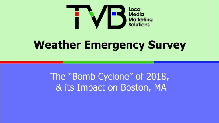 weather emergency survey