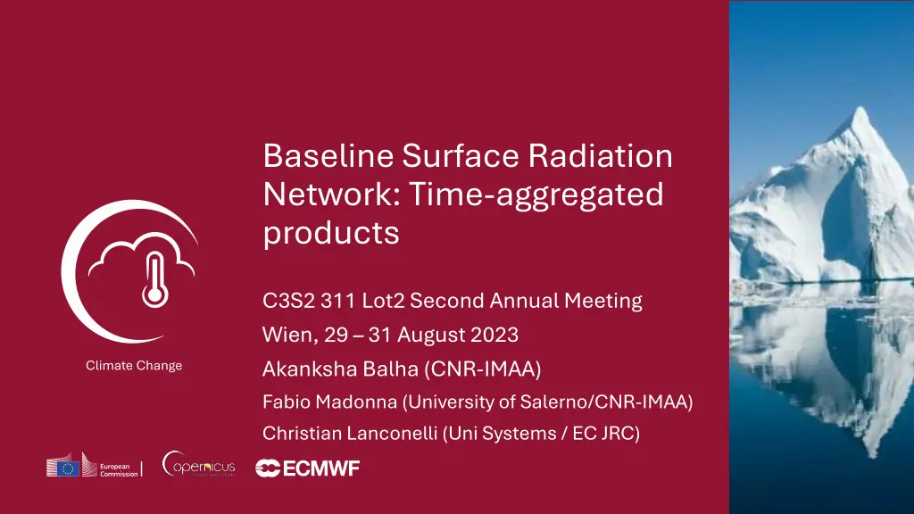 baseline surface radiation network time