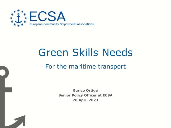 green skills needs