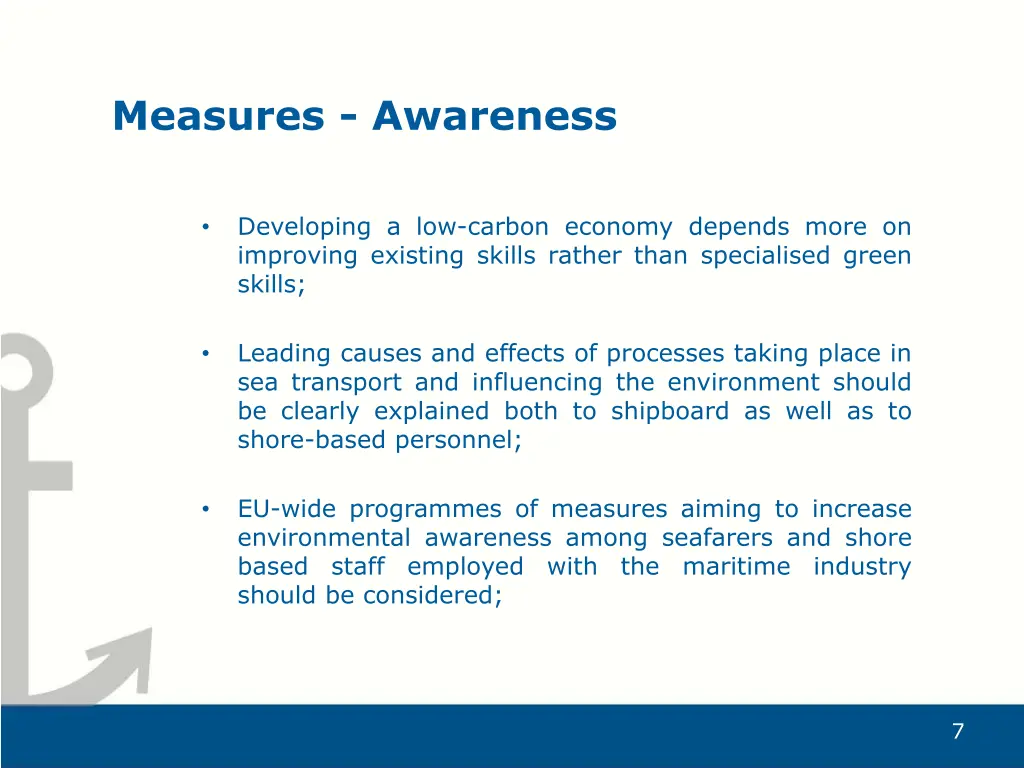 measures awareness
