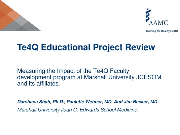 te4q educational project review