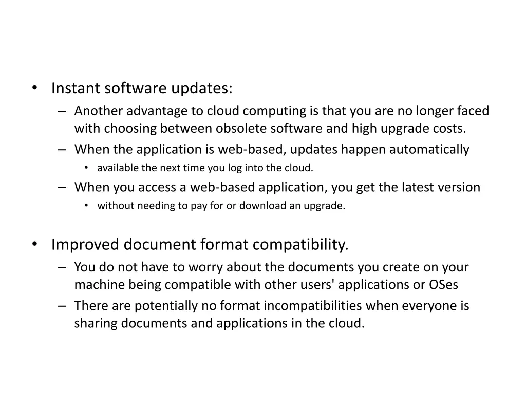 advantages of cloud computing 1