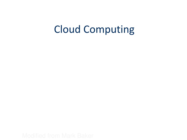 cloud computing