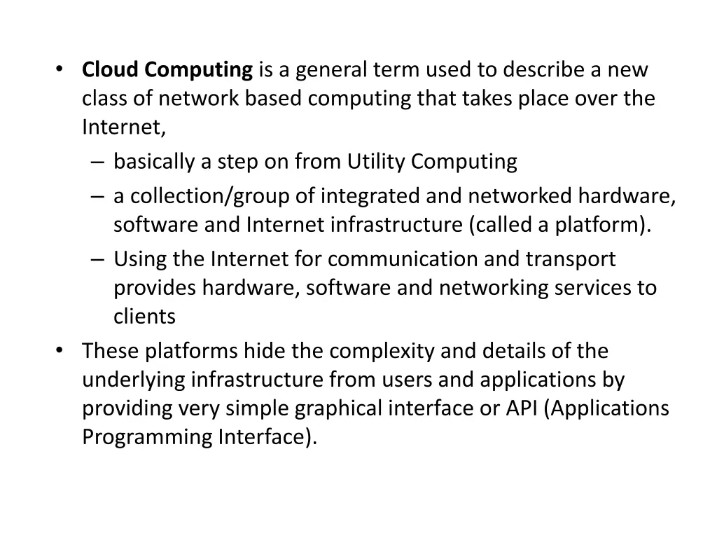 what is cloud computing cloud computing