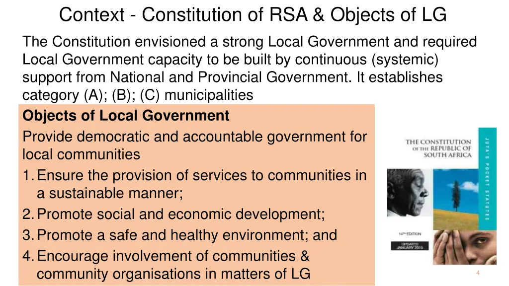 context constitution of rsa objects