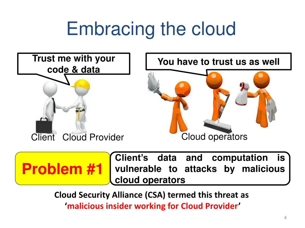 embracing the cloud 1