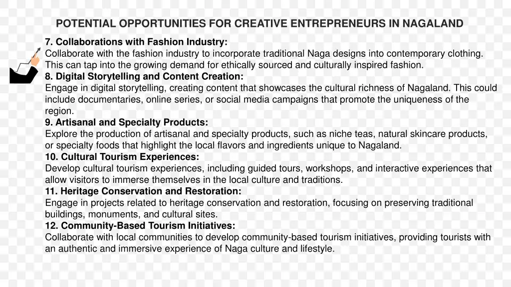 potential opportunities for creative 1