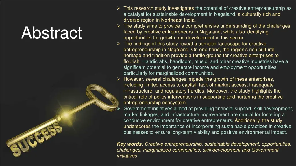 this research study investigates the potential