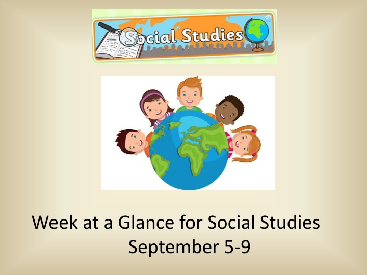 week at a glance for social studies september 5 9