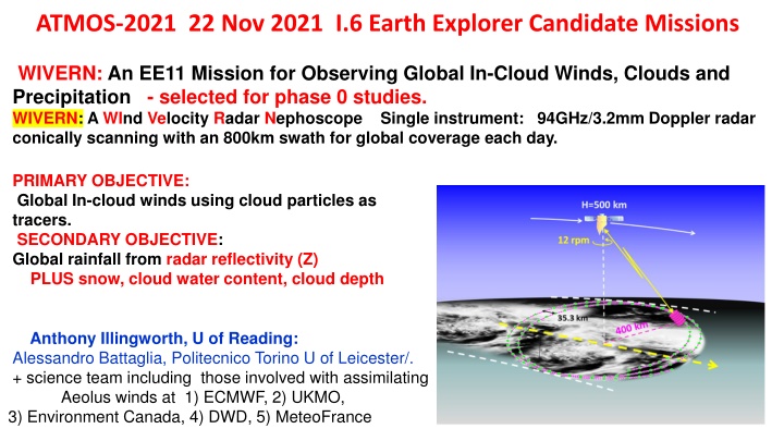 atmos 2021 22 nov 2021 i 6 earth explorer
