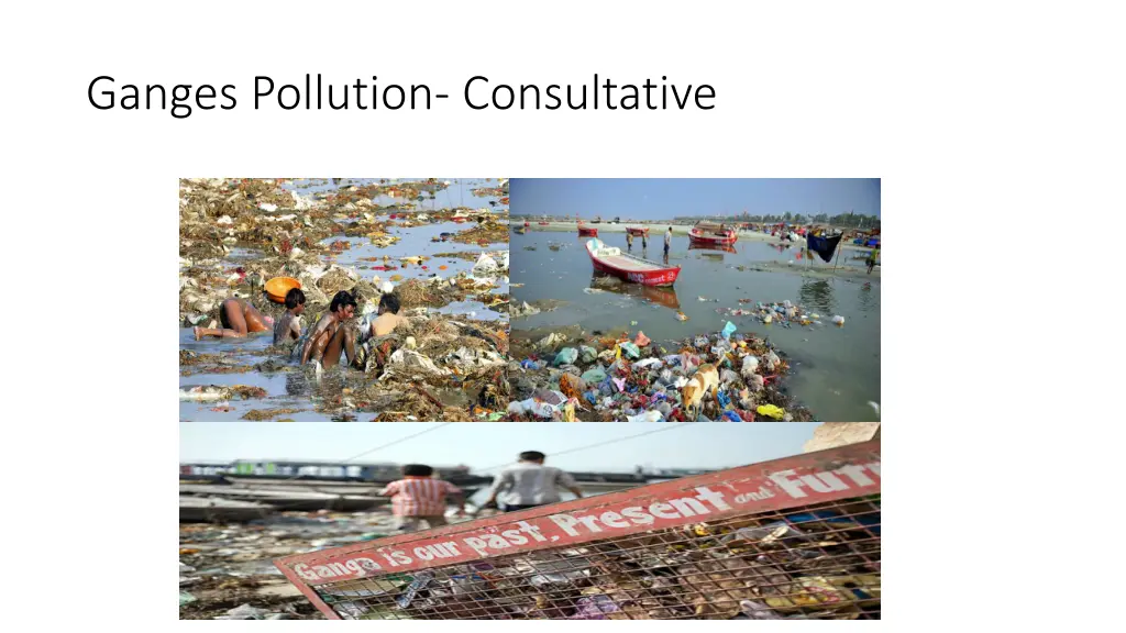 ganges pollution consultative