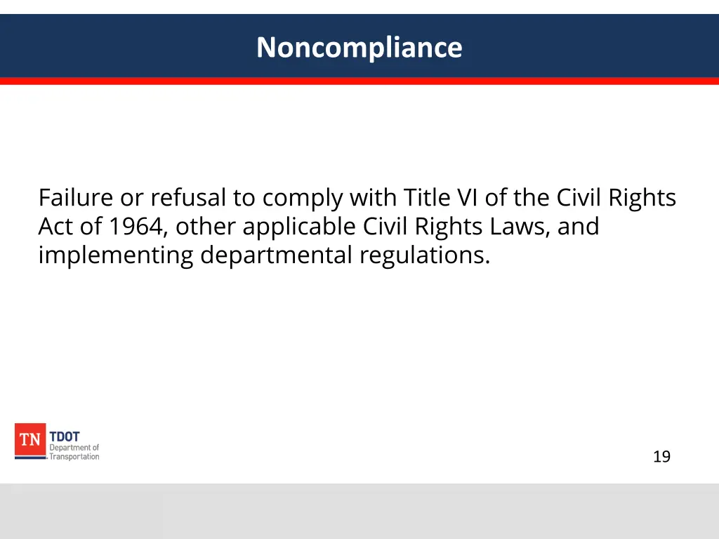 noncompliance