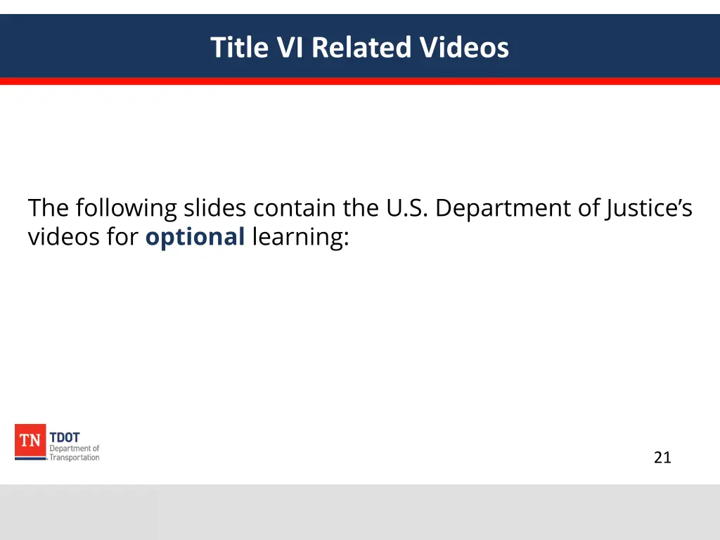 title vi related videos
