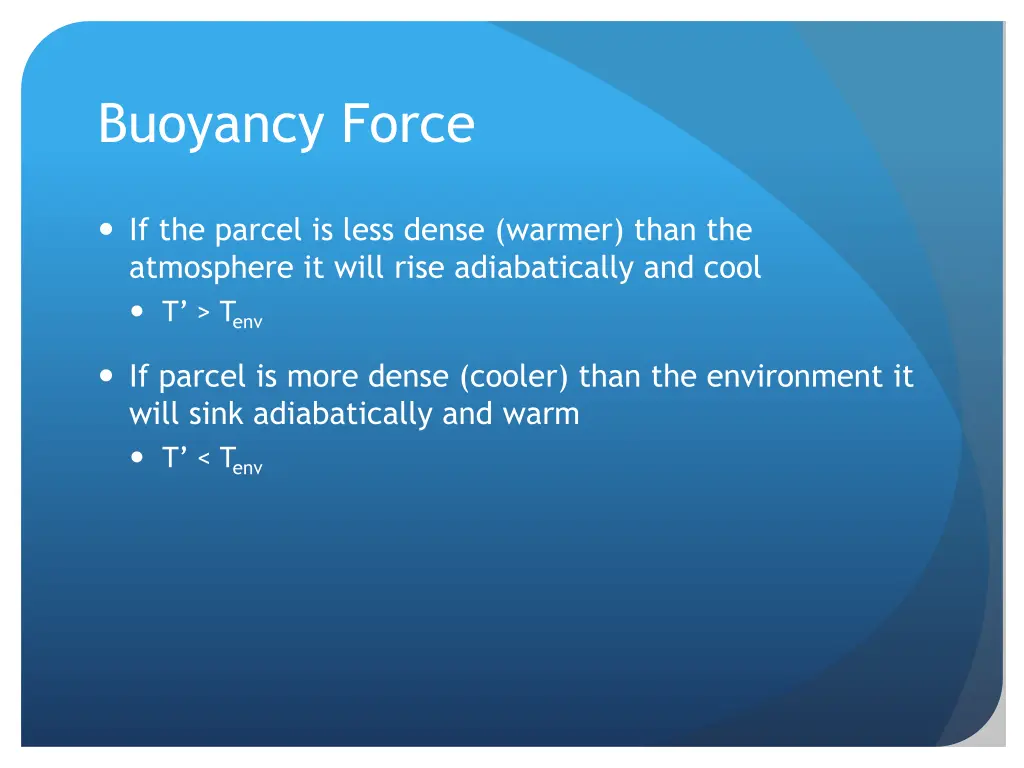 buoyancy force 1