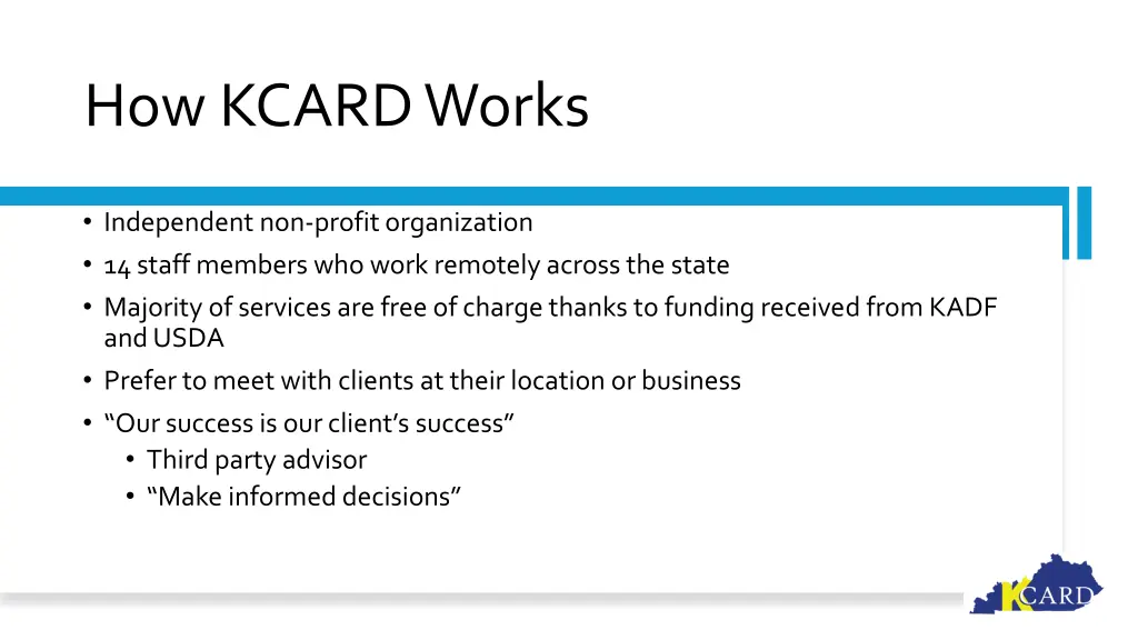 how kcard works