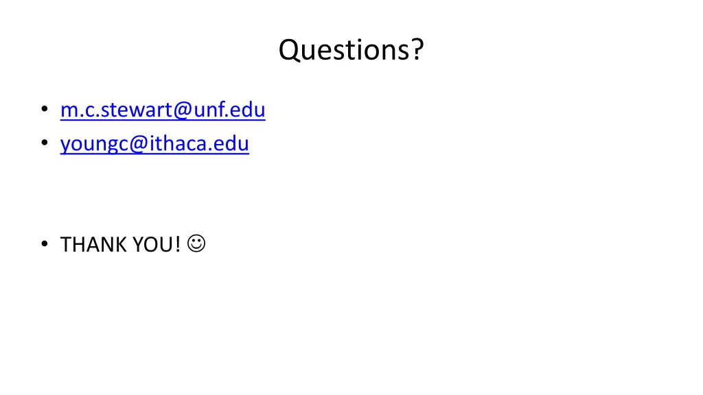questions