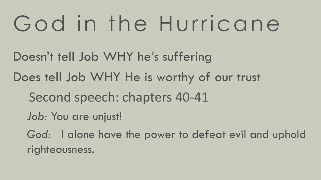 god in the hurricane 3