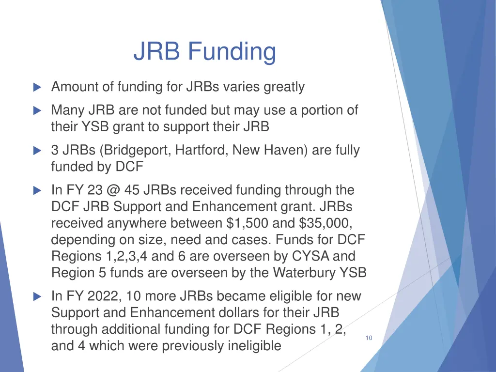 jrb funding
