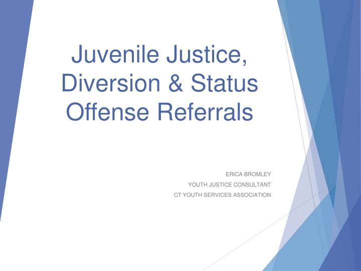 juvenile justice diversion status offense