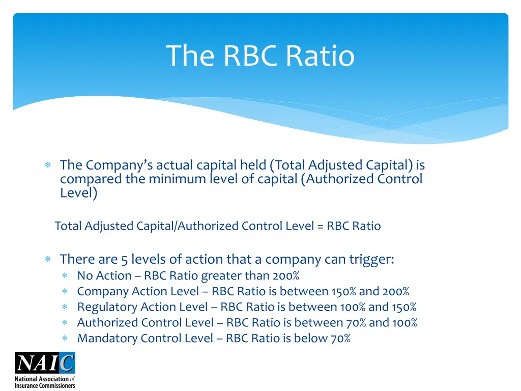 the rbc ratio