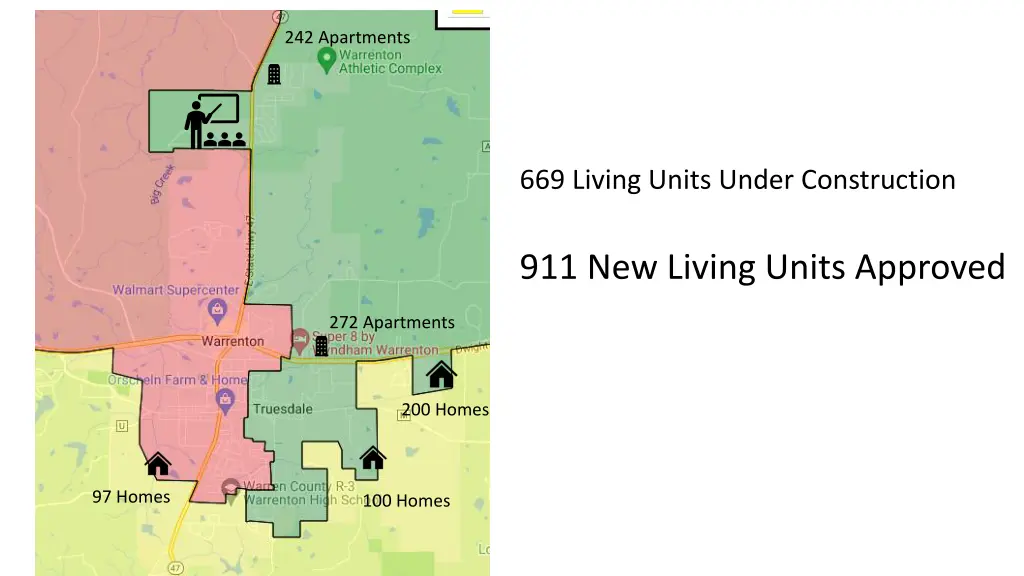 242 apartments