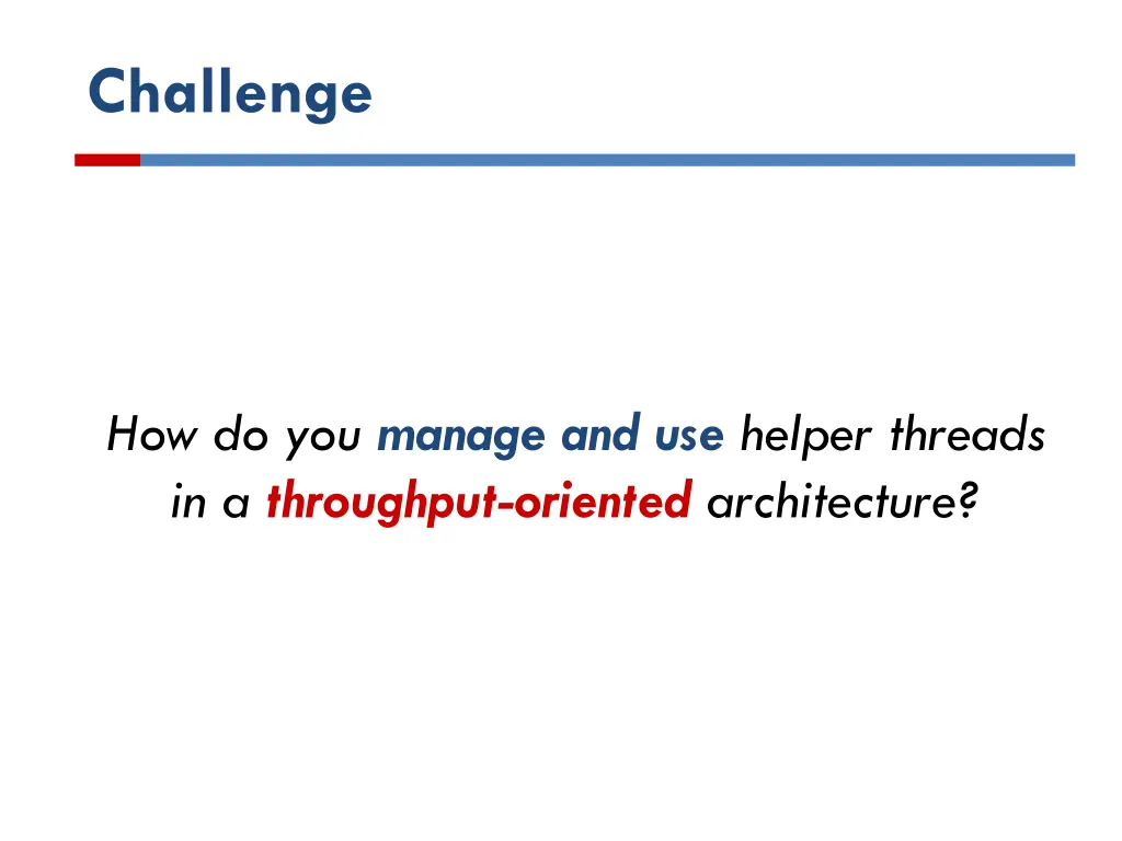 challenge